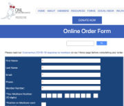 Online Blank Order Form (RECOMMENDED)